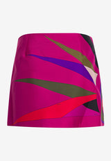 Pucci Hawaii Print Mini Skirt Pink 5URV365U841030_f831d930-a5cc-4420-8bff-f215c6755c60