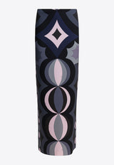 Pucci Collane Print Midi Silk Skirt Black 5URW115U882023_7a33b46b-7908-4d34-8804-fb685f2810d7