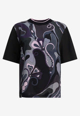 Pucci Abstract Print T-shirt Black 5UTP005U983999_7bdc81ea-b32b-446a-a54c-b39169ec8d31