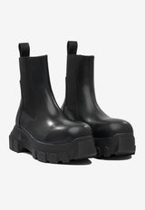 Rick Owens Beatle Bozo Tractors Ankle Boots Black RP02E4881LGE99_82616