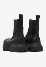 Rick Owens Beatle Bozo Tractors Ankle Boots Black RP02E4881LGE99_82616