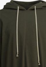 Rick Owens Drawstring Hooded Sweatshirt Green RU02E1281BA25_82868