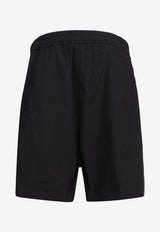 Rick Owens Elasticated Bermuda Shorts Black RU02E1397TE09_9019ce5e-914f-425a-8894-66f286fbd474