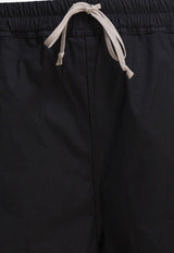 Rick Owens Elasticated Bermuda Shorts Black RU02E1397TE09_9019ce5e-914f-425a-8894-66f286fbd474