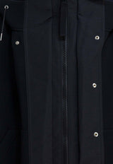 Sacai Zip-Up Layered Hooded Jacket Black 25-03812M001_0df01921-75f4-41be-be89-49f3355d1b64