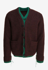 Sacai Wool-Blend Layered Cardigan Brown 25-03839M601_ff28509d-a5ca-476d-aa04-cb02d446f81f