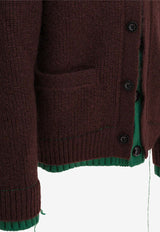 Sacai Wool-Blend Layered Cardigan Brown 25-03839M601_ff28509d-a5ca-476d-aa04-cb02d446f81f