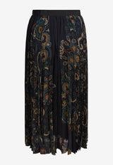 Sacai Paisley Print Midi Plisse Skirt
Blue 25-07982201_83006