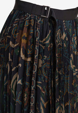 Sacai Paisley Print Midi Plisse Skirt
Blue 25-07982201_83006