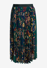 Sacai Floral Print Pleated Midi Skirt
Green 25-07982551_82962