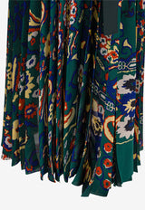 Sacai Floral Print Pleated Midi Skirt
Green 25-07982551_82962