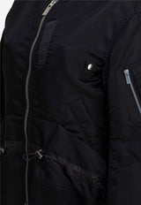 Sacai Twill Bomber Jacket Black 25-07992001_02b86465-c289-4ee1-81bf-b1f9e2054635