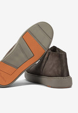 Santoni Leather High-Top Sneakers Gray MBCD22141TARKAOLE81E81_57d1b6d6-f68f-49a7-8c22-ecc285645f0d