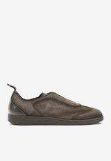 Santoni Leather Low-Top Sneakers Brown MBPL22109CPATEDSE81E81_c3eba196-c939-454c-99b7-afc5b9adad42