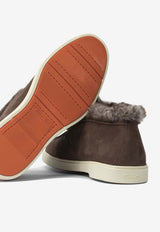 Santoni Hadeel Leather Loafers with Fur WUYA59712TISANTVS26_cd83da90-051c-4e1b-b77c-90bb6fc530e9