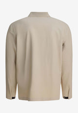 Stone Island Logo Zip-Up Jacket Beige 1200024S0G12V0090_d955de9d-c827-4171-8e07-b6dd11463281