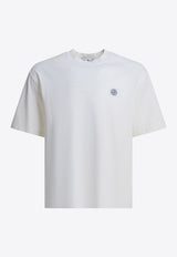 Stone Island Compass Patch Boxy T-shirt White 2100025S0115V0093_f23f1b61-8c71-41bb-bd72-6892c136c85f