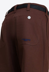 Stone Island Belted Chino Pants Burgundy 3100015S0X19V0071_4f875dd9-5317-4c01-a8ed-9777c6c30378