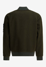 Stone Island Logo Patch Zip-Up Bomber Jacket Green 4100111S0214V0054_472b6dd7-372a-49b4-b607-b35e1c75d3e9