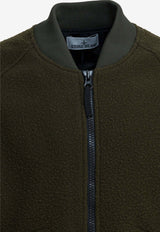 Stone Island Logo Patch Zip-Up Bomber Jacket Green 4100111S0214V0054_472b6dd7-372a-49b4-b607-b35e1c75d3e9
