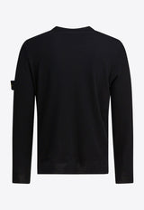Stone Island Wool Crewneck Sweater Black 5100071S00C4V0029_82601