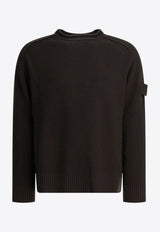 Stone Island Ghost Waffle Knit Wool Sweater Brown 5100082S00FGV0070_934f08b6-f0e3-4b60-822c-0cc354c4dceb