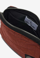 Stone Island Logo Patched Nylon Pouch Bag Red 9200017S0255V0018_f61ff09a-d5cd-4031-aed0-6da6b18bbfeb