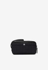 Stone Island Logo Patched Nylon Pouch Bag Black 9200017S0255V0029_40c34248-806b-46de-b021-5faed6374280