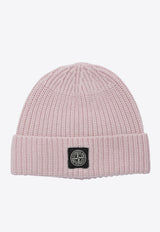 Stone Island Compass Patch Wool Beanie Lilac N100012S00B4V0080_2ad1ed4f-89e1-4fe4-95ff-2c845178c311
