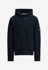 Stone Island Junior Boys Zip-Up Hooded Sweatshirt Blue 6100003S0A20V0020_082ed1c3-6fd5-4aeb-9672-820c7f7da2cc