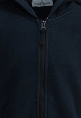 Stone Island Junior Boys Zip-Up Hooded Sweatshirt Blue 6100003S0A20V0020_082ed1c3-6fd5-4aeb-9672-820c7f7da2cc