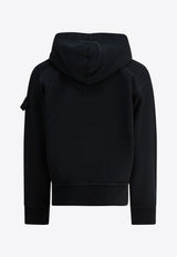 Stone Island Junior Boys Zip-Up Hooded Sweatshirt Black 6100003S0A20V0029_a307050b-aa37-4b5e-abc4-5756732d67e0