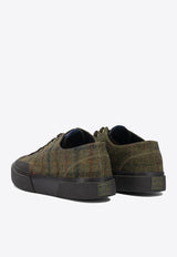 Superga 2432 Canvas Check Low-Top Sneakers Green S5134MWA02_7ee6d472-7122-4931-ad1e-df25498c112f