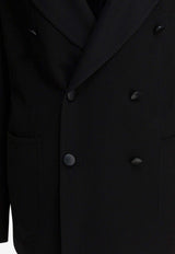 Tagliatore Wool Double-Breasted Coat Black G-PL20KAI220009N1365_5b405f64-9662-4706-a878-dafef28a956a