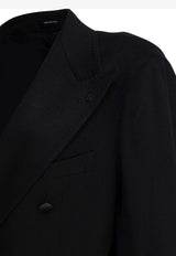 Tagliatore Wool Double-Breasted Coat Black G-PL20KAI220009N1365_5b405f64-9662-4706-a878-dafef28a956a