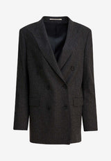 Tagliatore Double-Breasted Wool Blazer Gray J-JASMINE10BA40003S1098_1d1e2d60-4b5d-48ab-af15-0bbde4ef0635