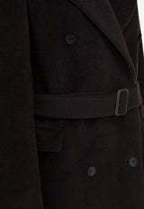 Tagliatore Wool Double-Breasted Coat Brown JOLECCE30004M1343_02241f95-d944-4e8a-a32c-e81383e8ae17