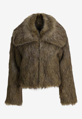 Thelaurent Buttoned Faux Fur Jacket TLR25JKMIX49MIX_e1abaa5e-3dbc-4ba4-b6aa-d484bbca95ff