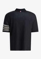Thom Browne 4-bar Stripes Wool Polo T-shirt Gray MJP228AJ0213015_7d3ea6e4-4aea-426c-806f-b7af894d2ea0