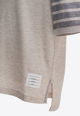 Thom Browne 4-bar Stripes T-shirt Gray MJS292AJ0213050_52e37150-5d6c-4414-a2e2-cae41728aa57