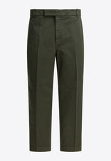 Thom Browne Utility Straight-Leg Pants Green MTU335WF0576350_fca01f25-e218-4a54-85a6-04822ff59583
