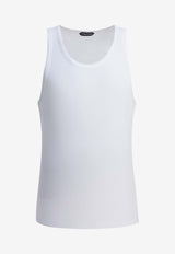 Tom Ford Sleeveless Crewneck T-shirt White JCN014JMD005AW002_8ea297f8-9719-4f6b-81f5-27083e1d36f7