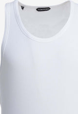 Tom Ford Sleeveless Crewneck T-shirt White JCN014JMD005AW002_8ea297f8-9719-4f6b-81f5-27083e1d36f7
