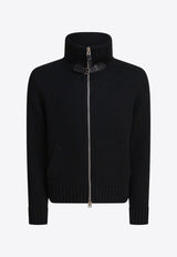 Tom Ford Zip-Up Ribbed Wool Jacket Black KZL018YMW099LB999_7d84151f-48d2-4bae-b495-09b78e6de45b