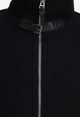 Tom Ford Zip-Up Ribbed Wool Jacket Black KZL018YMW099LB999_7d84151f-48d2-4bae-b495-09b78e6de45b