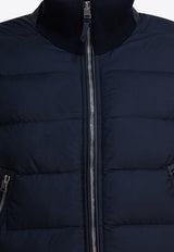Tom Ford Padded Zip-Up Jacket Blue KZY010YMW097HB901_82198