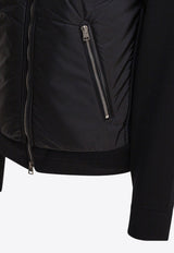 Tom Ford Knitted-Panel Zip-Up Bomber Jacket Black KZY011YMW098LB999_aed99f21-2d3d-41dd-a473-bd57860ebef4