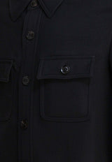 Tom Ford Wool and Silk Overshirt OJS016FMW063LB999_2027f80a-aa9c-45fc-a68f-798c8449c172