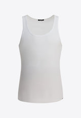 Tom Ford Ribbed Tank Top White T4D101210100_e2775121-e9a8-4048-a31d-f2cbe0c47481