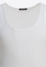 Tom Ford Ribbed Tank Top White T4D101210100_e2775121-e9a8-4048-a31d-f2cbe0c47481
